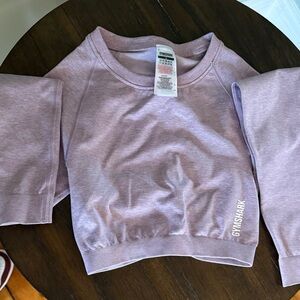 Gymshark Light Purple Crop